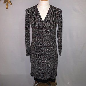 GAP Faux Wrap Knit Dress - Size Medium